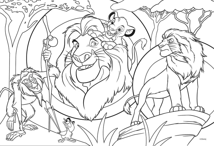 Disney Eco-Puzzle – Oroszlánkirály, 24 darabos - Maxmarkt